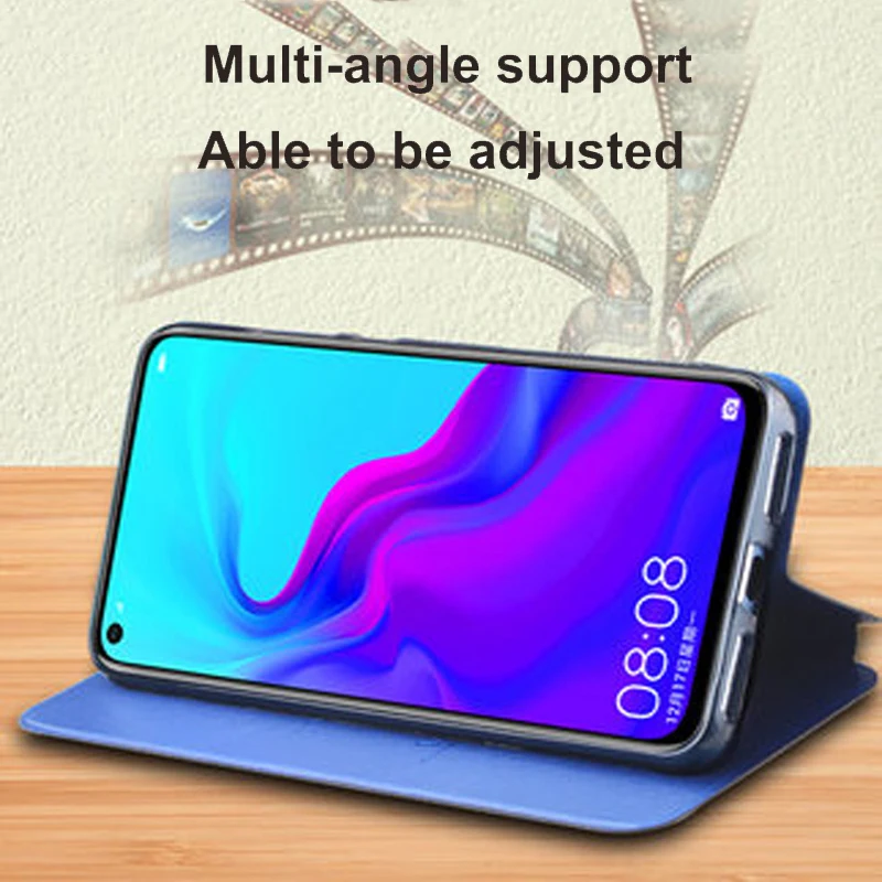 Роскошный кожаный чехол с окошком спереди для Huawei P30 lite телефонный 6 15 дюйма P30lite