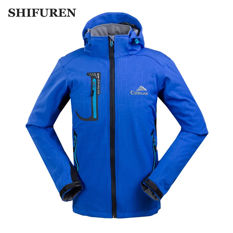 Мужская водонепроницаемая куртка на флисе с защитой от ветра|hiking jackets|thermal