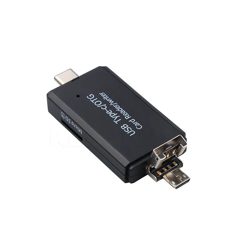 Kebidu высококачественный 3 в 1 Смарт кардридер для android otg USB 2 0 Micro (тип B) SD/MMC слот SD/TF