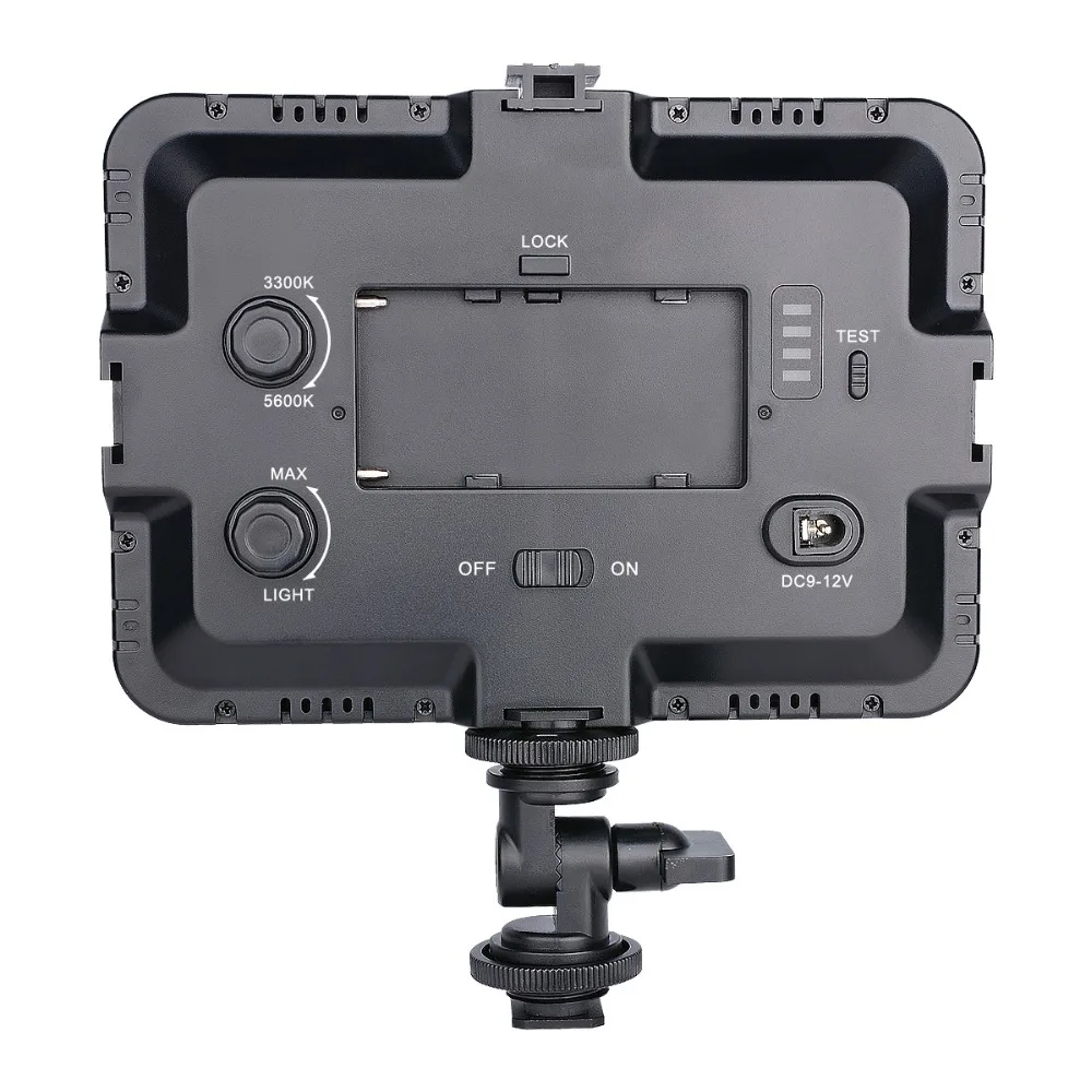 204 LED Phone Video Light Photo Lighting on Camera Hot Shoe Lamp for iPhone X 8 Camcorder Canon Nikon DSLR Live Stream | Электроника
