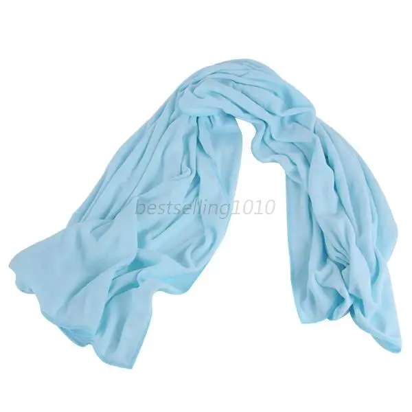 light blue Высокое качество 70*140 см большое полотенце для ванны быстросохнущее микрофибровое Спортивное мягкое полотенце для пляжа, плавания, путешествий, кемпинга - Цвет: light blue