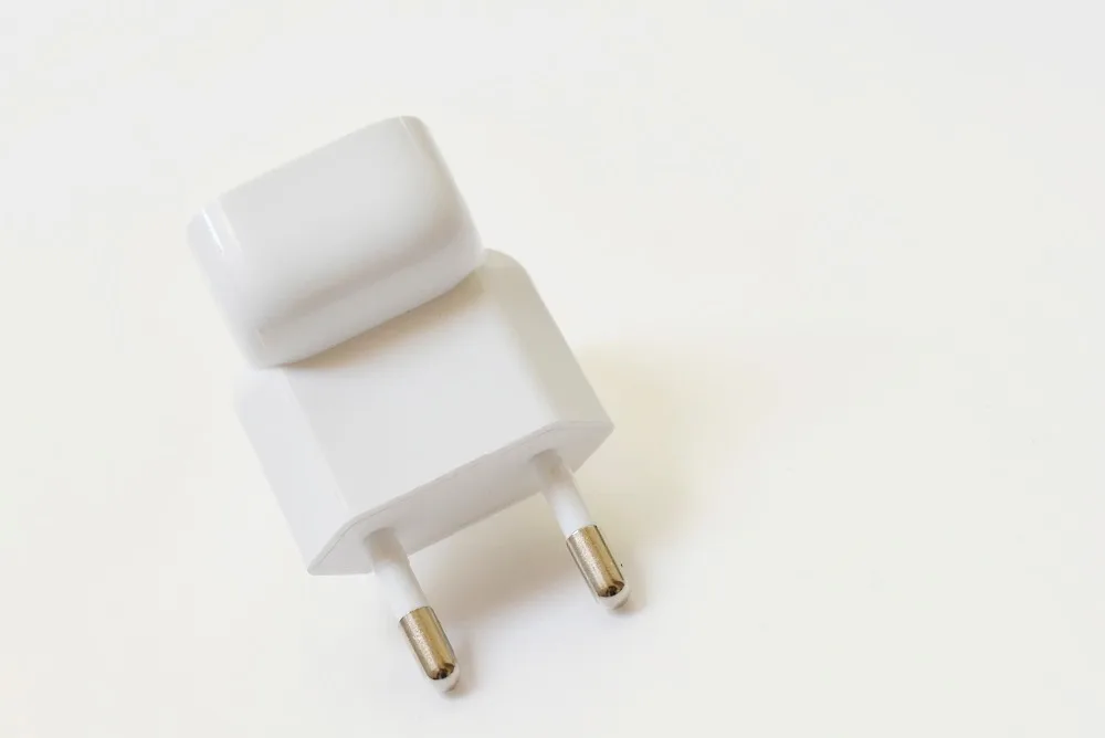 Новинка 5 шт./лот переходник для зарядного устройства с европейской вилкой Apple