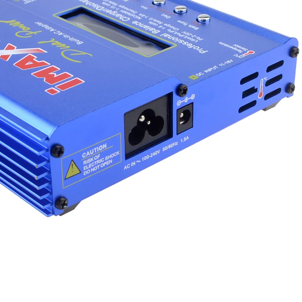 Новое зарядное устройство IMAX B6AC цифровой RC B6 AC 80 Вт Lipo никель-металл-гидридных и