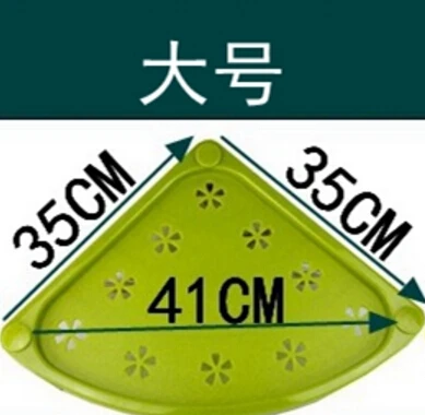 Трехслойная стойка для хранения алюминиевая полка ванной комнаты | Обустройство