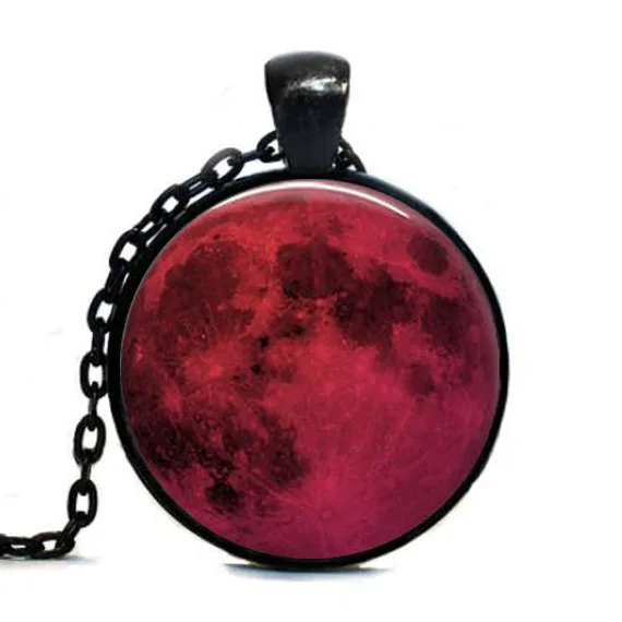Цепочка с подвеской в виде Луны и крови для мужчин женщин|chain necklace pendant|chain pendantchain