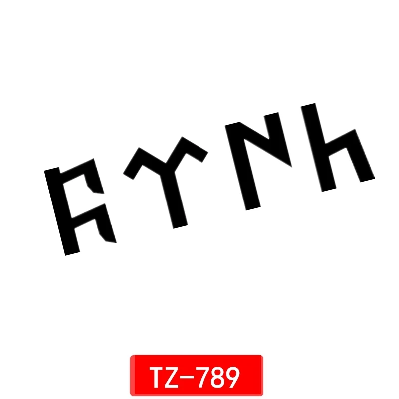 Three Ratels TZ 789 6.9 на 25см шт наклейки авто тюркский наклейка для автомобиль стикеры|car