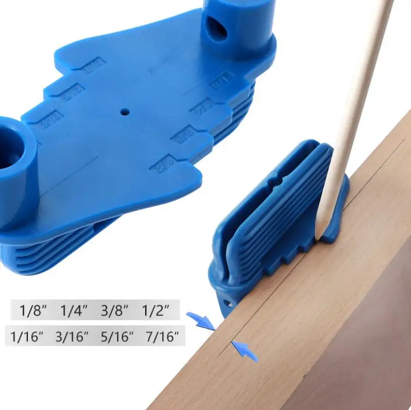 

1pc ABS Material British System 64mm Multifunctional Wire Gauge Woodworking Center Wire Gauge Implement
