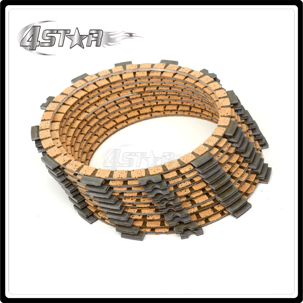 Пластина сцепления мотоцикла диск тормозных колодок трения для SUZUKI GSXR1000 GSX1000R GSXR 1000 2005 2006 2007 2008 10 шт. уличный велосипед