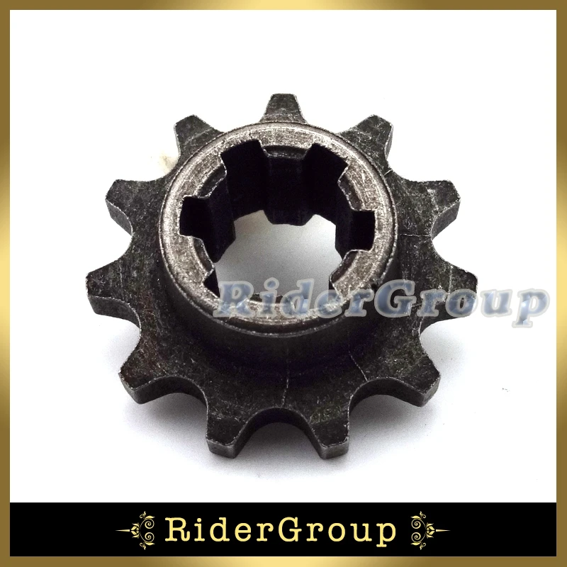 2 шт. Мини Мото Передняя цепь сцепления Звездочка передач T8F 11 зуб для китайского