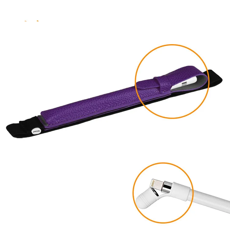 Кожаный чехол для Apple Pencil сенсорного экрана держатель планшета защитный iPhone iPad |