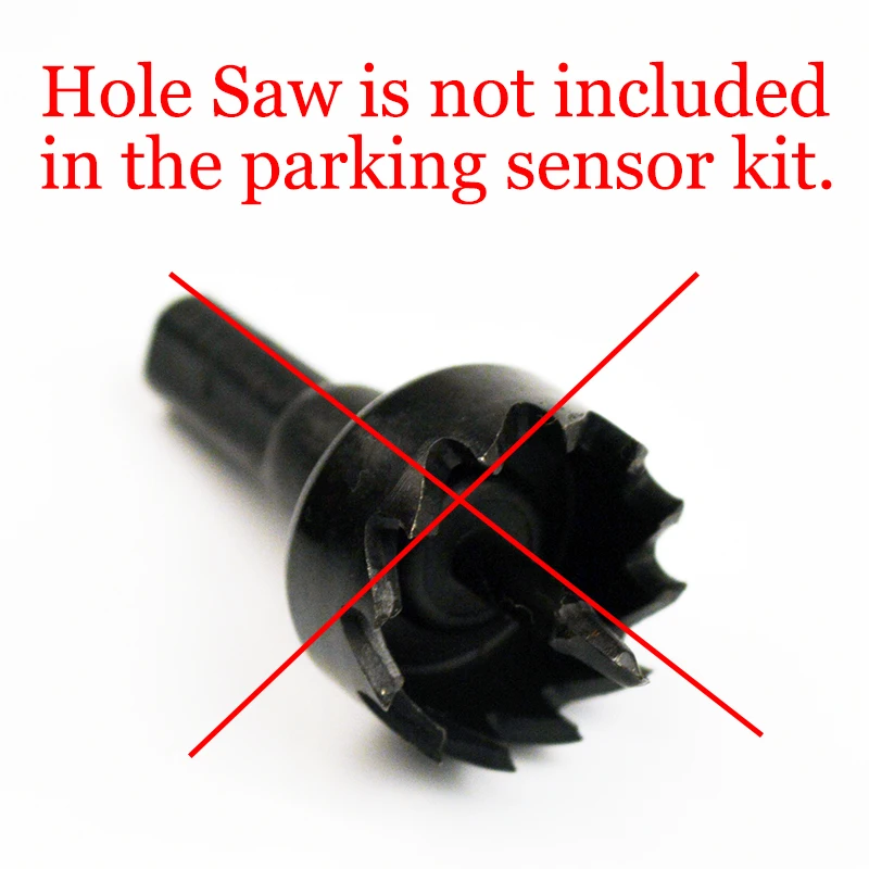 4 датчика без сверла отверстие пилы английский человеческий голос LCD датчик