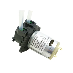 Микро электрический небольшой перистальтический насос постоянного тока 5 Вт 3 в 6 в 12 В 24 В