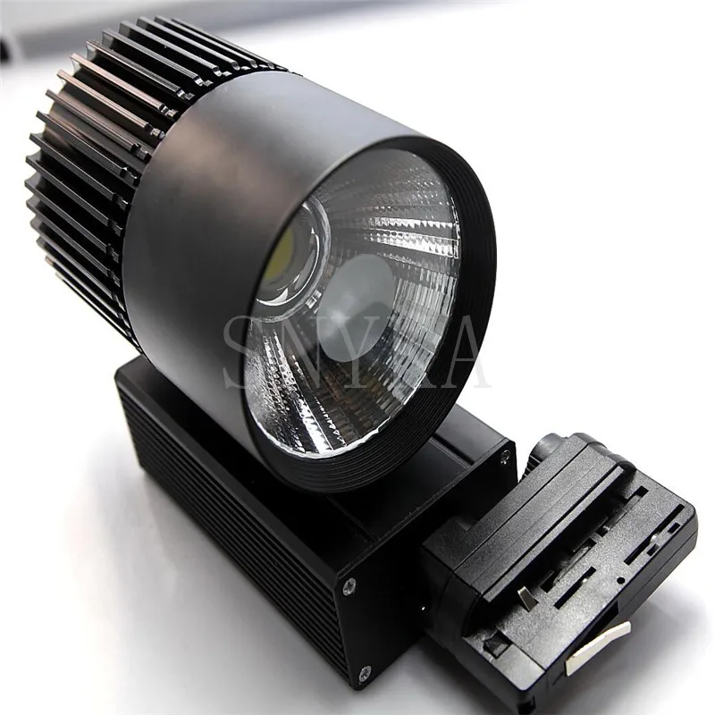 35W Dimmable COB CREE LED Track Light Rail Spotlights Lamp Leds Tracking Fixture Spot Lights Bulb for Store Shop Mall Exhibition | Лампы и