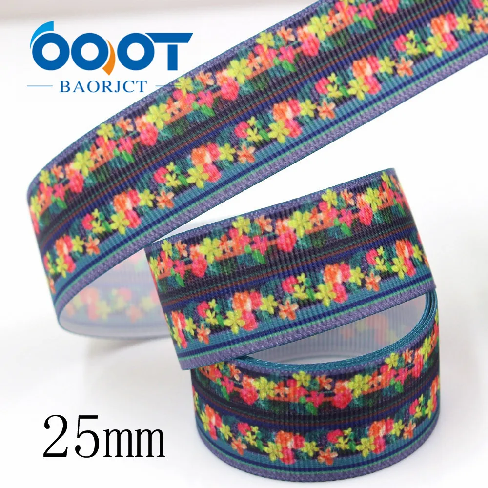 OOOT BAORJCT G-18925-1178 38 мм/75 мм 10 ярдов Весна ленты с цветами Термальность печатным