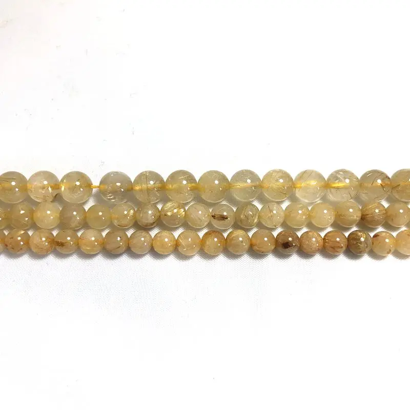 This has a natural semi-finished blonde crystal of 6mm size for DIY bracelet necklace | Украшения и аксессуары