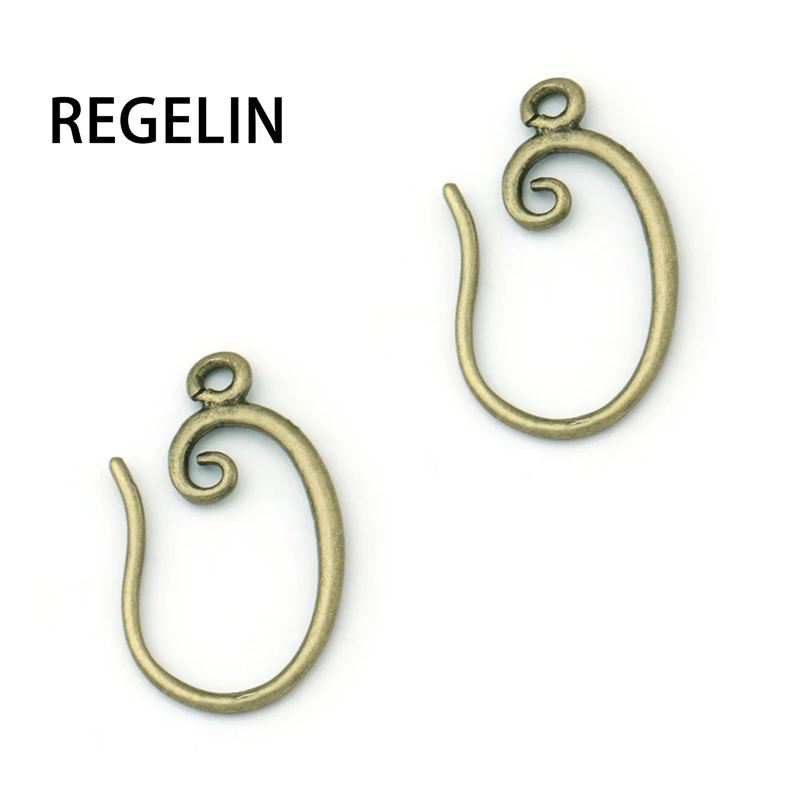 REGELIN 5 цветов винтажные серебряные/позолоченные серьги с крючком для женщин 10