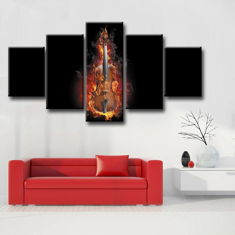 Картина на холсте с принтом картина 5 шт./компл. | Дом и сад