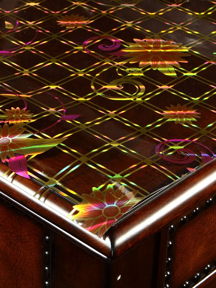 Континентальная прямоугольная скатерть из ПВХ пластика водонепроницаемая