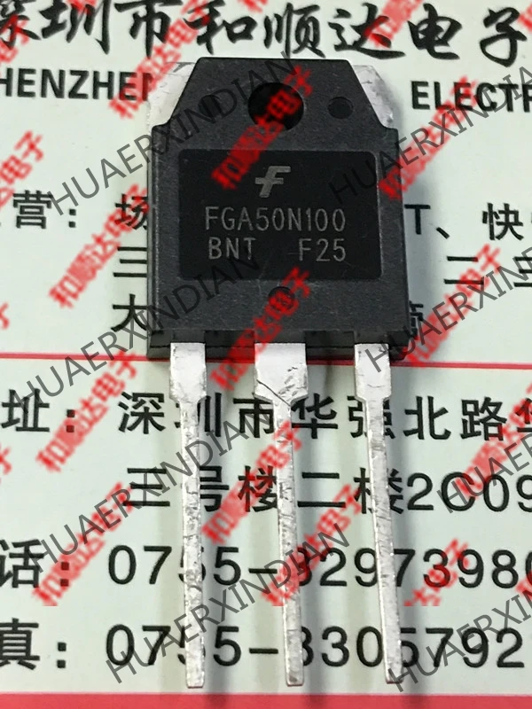 Новый оригинальный FGA50N100BNT TO-3P 1000V 50A в наличии | Обустройство дома