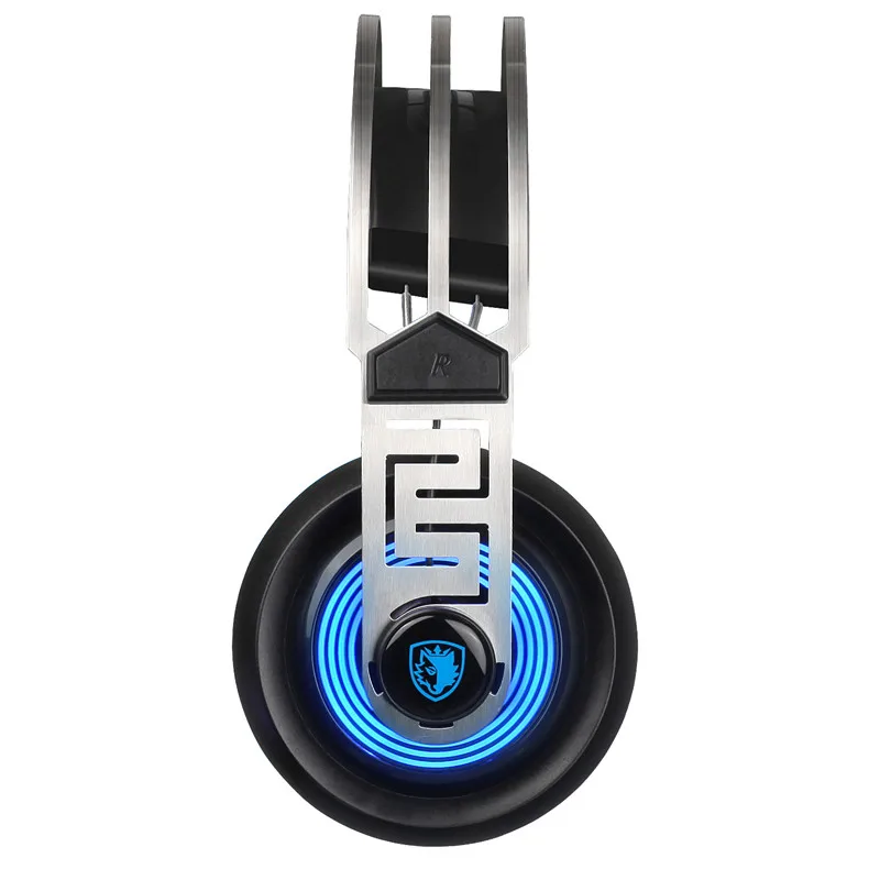 SADES A7 USB игровая гарнитура наушники 7,1 стерео объемный звук Игровые наушники с микрофоном для ПК ноутбука