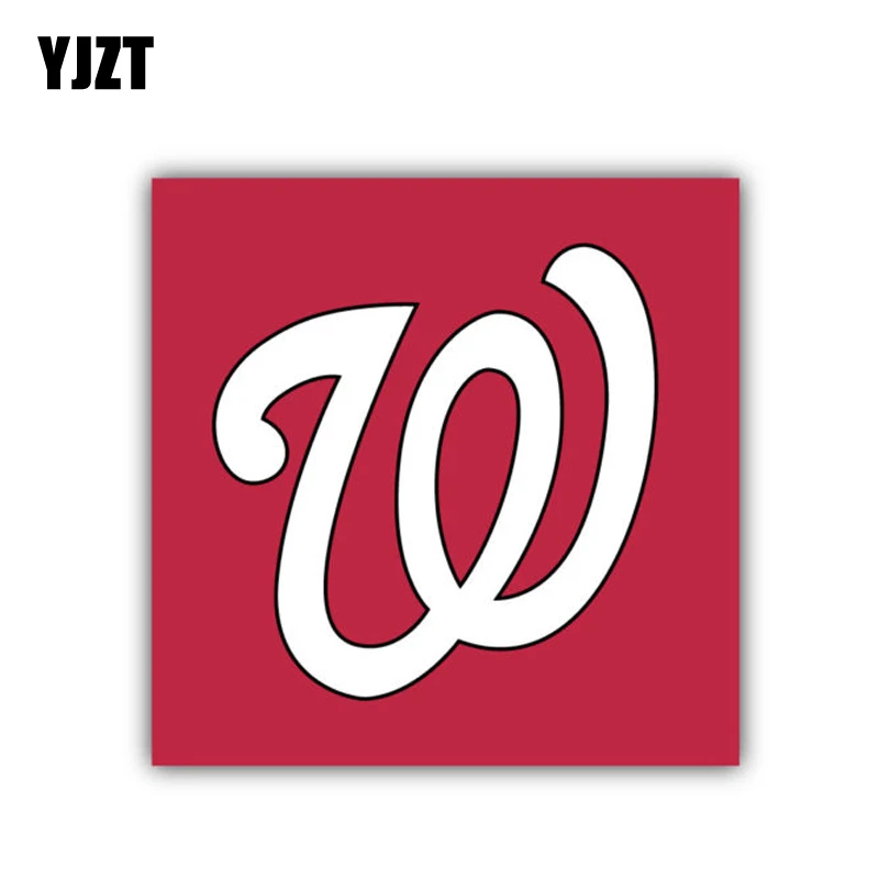 

YJZT 11,8 см * 11,8 см стиль Washington letter W креативные автомобильные стикеры аксессуары 6-1286