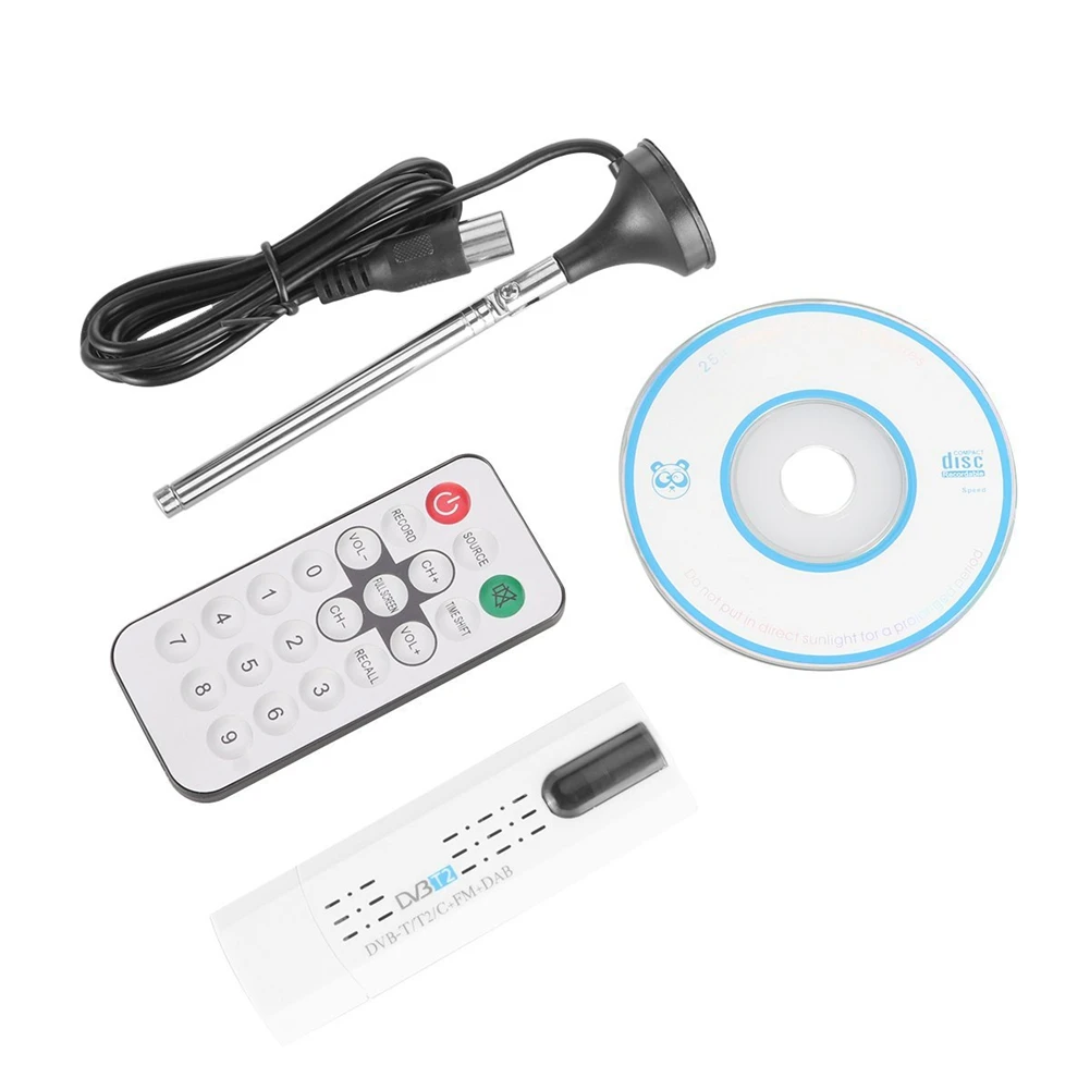 SCLS Новый USB 2 0 цифровой DVB-T/T2 SDR + DAB FM HD ТВ тюнер приемник | Электроника