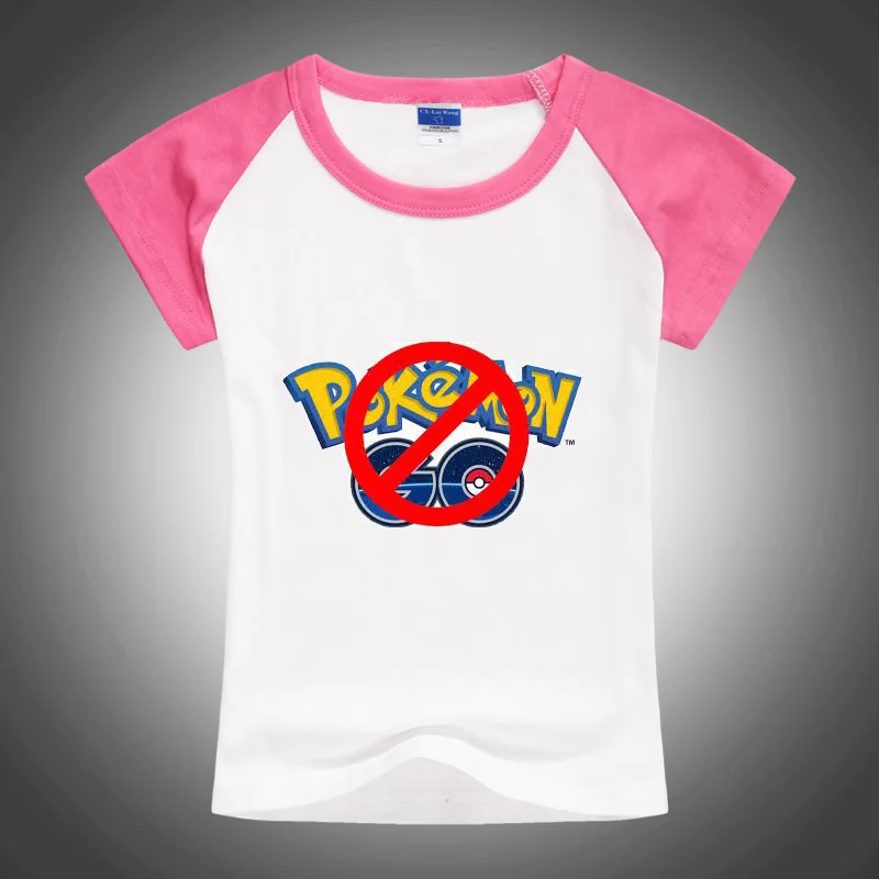 2016 Новый Аниме Мультфильм Покемон Пикачу Супер ПИЩУХА Дети Футболка С Коротким