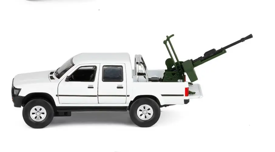 1:32 Hailax pickup truck model alloy simulation sound and light toys armed chariot free shipping |