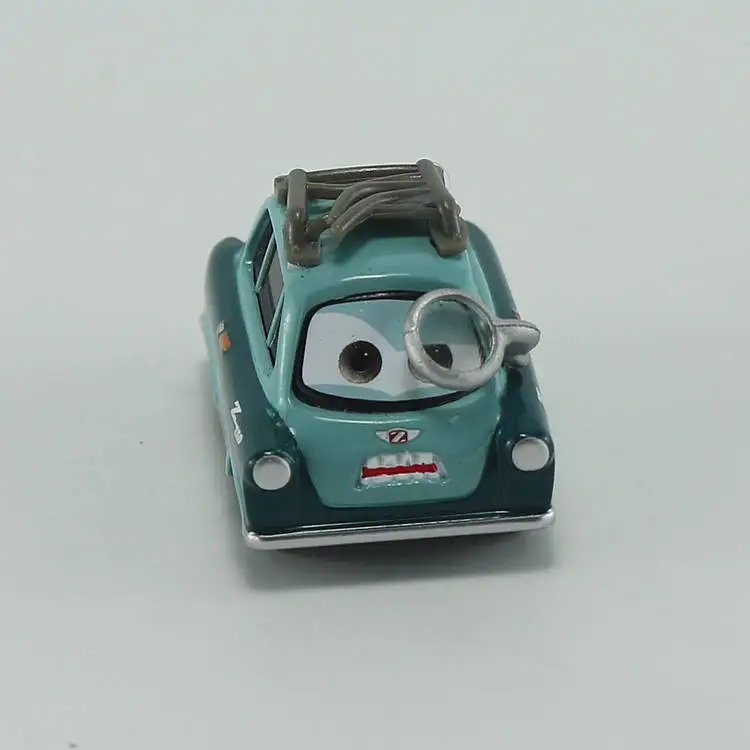 Disney Pixar машинки профессора Z с очками 1:55 весы литья под давлением металлического