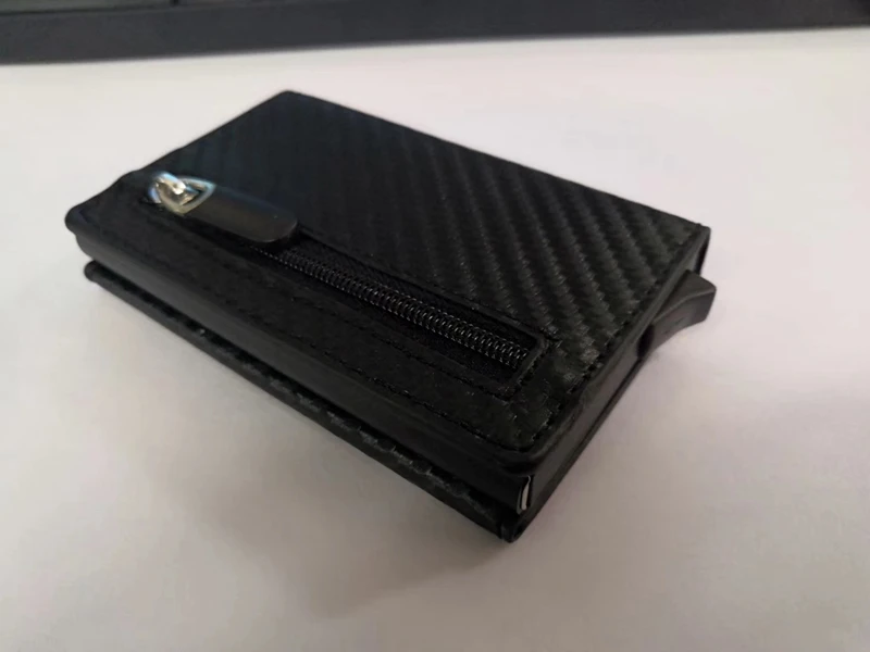 Магнитный RFID блокирующий держатель для карт s модный мужской женский кошелек для кредитных карт металлический корпус для карт алюминиевый тонкий ID Bank держатель для карт
