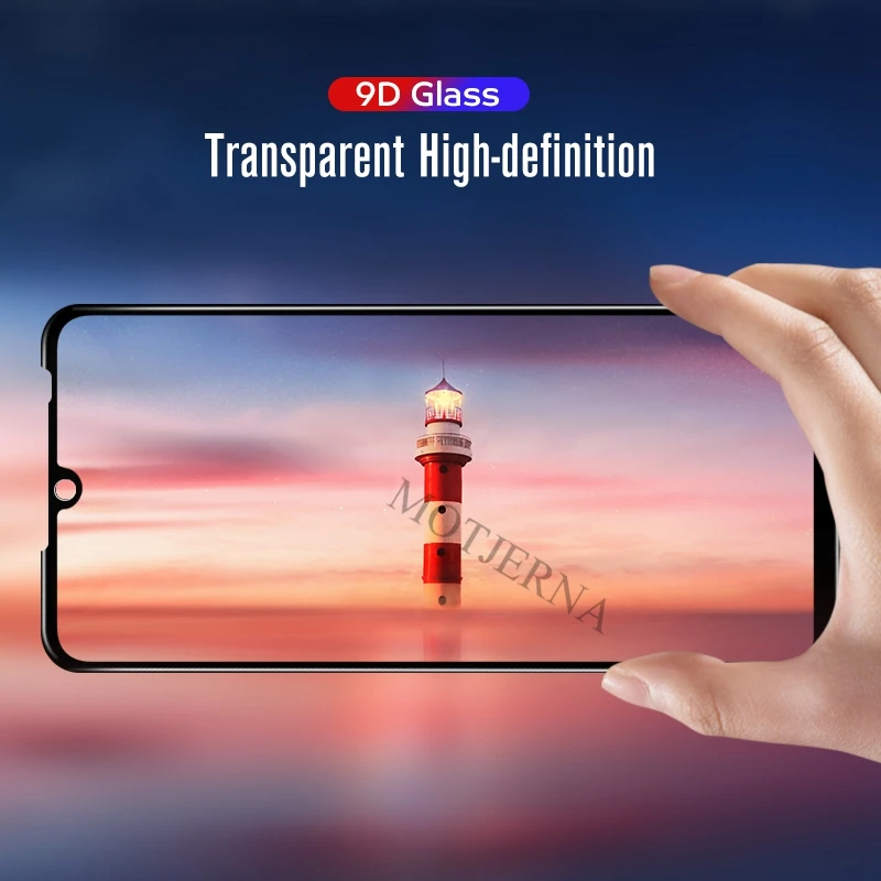 Закаленное стекло 9D с полным клеем и защитой от царапин для Xiaomi Redmi Note 6 7 Pro 5 Plus 6A HD