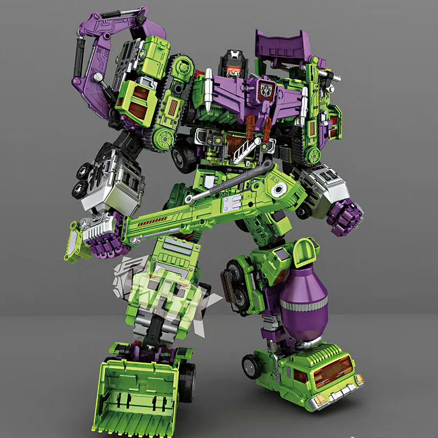 

[New] IN-STOCK Action figure Robot Ko Version Hook Mixmaster Long Haul Of Devastator left Thigh Action Figure Toys anime figure