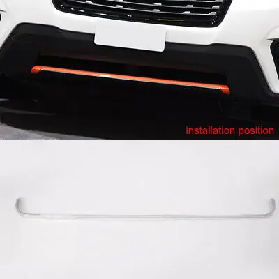 

1 шт., хромированный передний бампер для Subaru Forester 2019