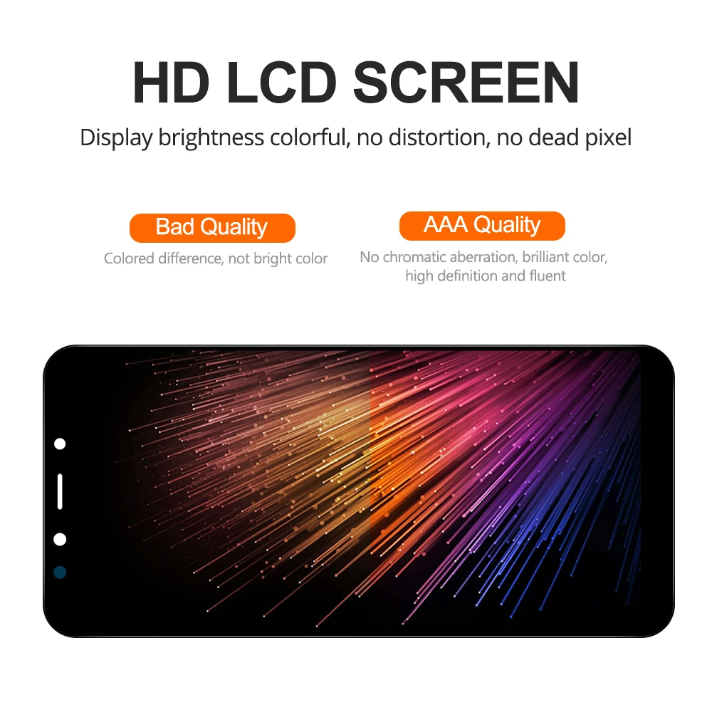 Высококачественный ЖК дисплей с рамкой для XiaoMi Mi A2 MIA2 сменный экран 6X дигитайзер