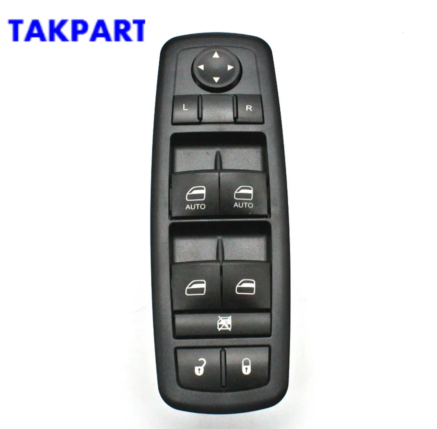 TAKPART для 2009 2012 Dodge Ram 1500 2500 3500 Quad & Crew Cab Power Window Master Switch 4602863AD Switch|Переключатели и
