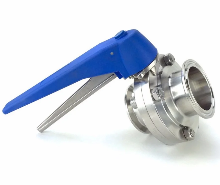 Клапан бабочка из нержавеющей стали 3/4 дюйма 19 мм 1 5 дюйма|sanitary butterfly valve|butterfly