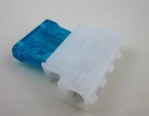 Автомобильный стандартный держатель плавкого предохранителя + 15A предохранитель