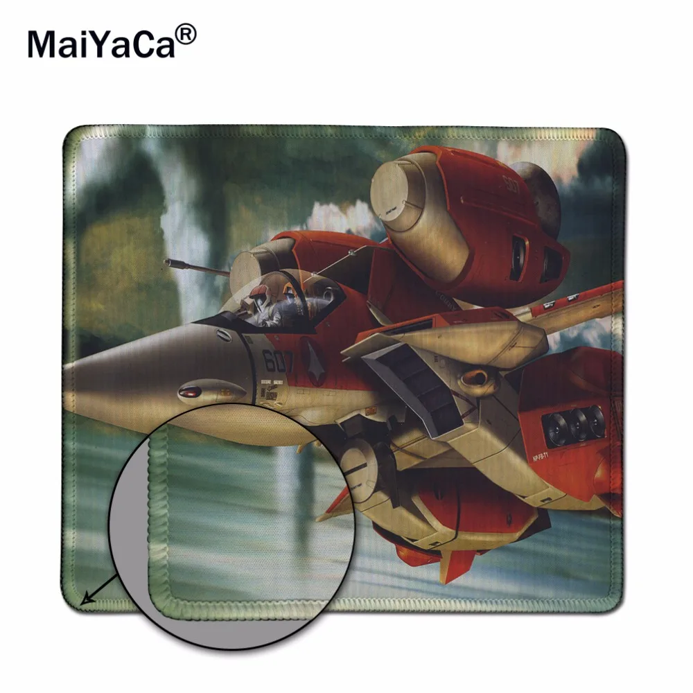 

MaiYaCa VF Valkyrie Macross New Arrivals Mouse Pad Computer aming Mouse Pads 18x22cm and 25x29cm Over Lock Mouse Pad