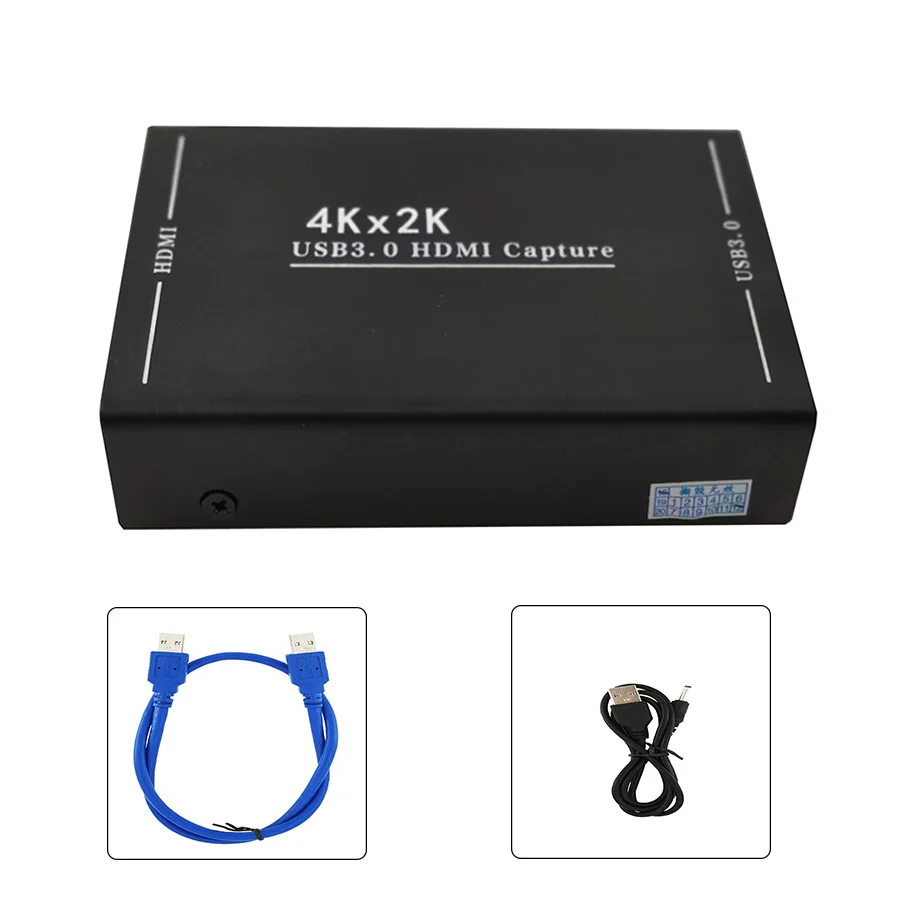 4 K HDMI к USB3.0 игра Карта видеозахвата 1080 P 60fps с функцией видеозаписи ключ записи