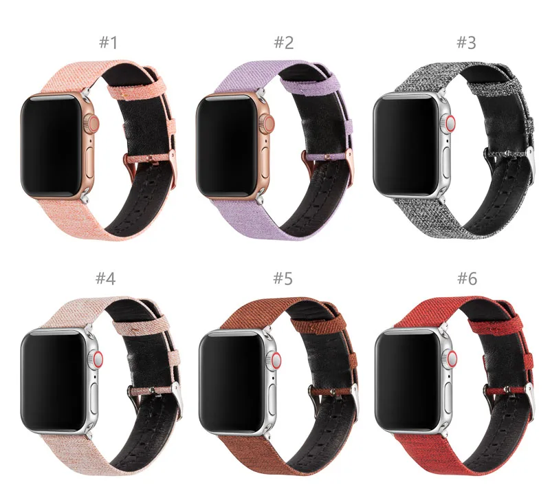 Кожаный ремешок для наручных часов для Apple Watch Sport полос кожи(Сертификация ce& iso) Ремешок Браслет совместимый для наручных часов Iwatch серии 4/3/2/1 LL83003