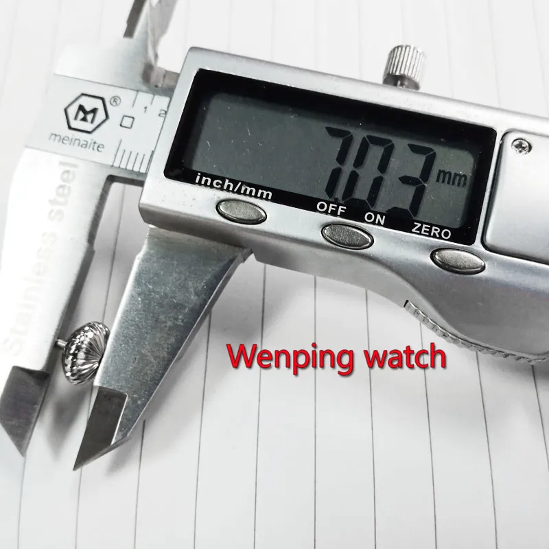 1 шт Нержавеющая сталь часы Корона Fit ST36 ETA 6497 6498 движение P169-crown | Наручные