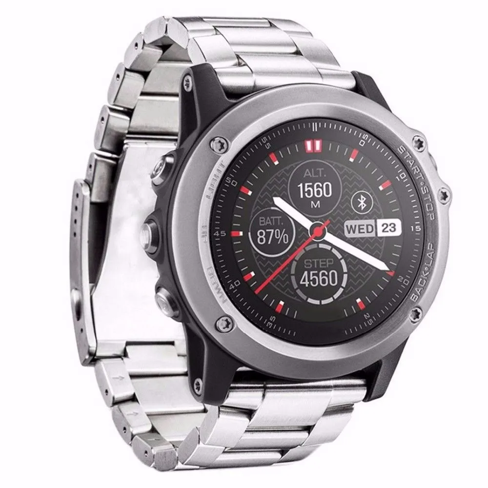 Горячая COMLYO ремешок для часов Garmin Fenix 3 ремешок для часов 26 мм металлический ремешок из нержавеющей стали для Garmin Fenix 3/HR ремешок Прямая поставка