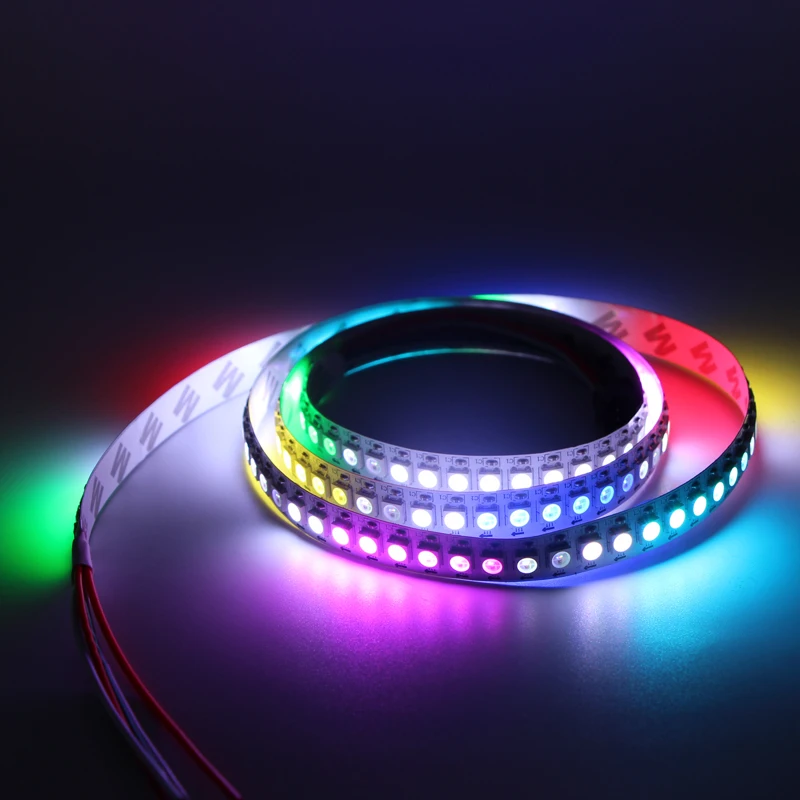 Светодиодная ленсветильник WS2812B WS2812 5 м В отдельно Адресуемая умная RGB