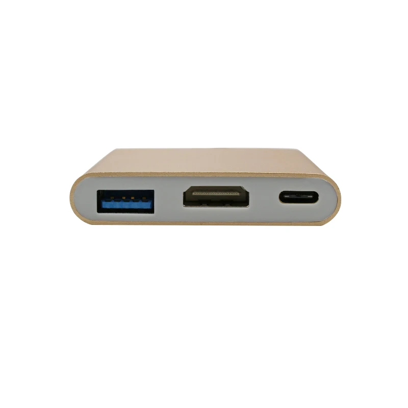 HDMI type-C адаптер для док-станции HD передача для пульта USB-C, ТВ HDMI конвертер адаптер для MacBook Xiaomi ноутбук телефон
