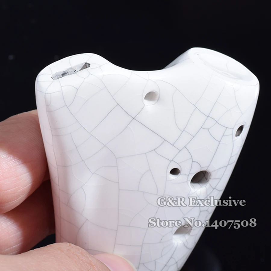 SC керамическая подводная лодка Ocarina сопрано C глазурованная канавка тенор Flauta 12