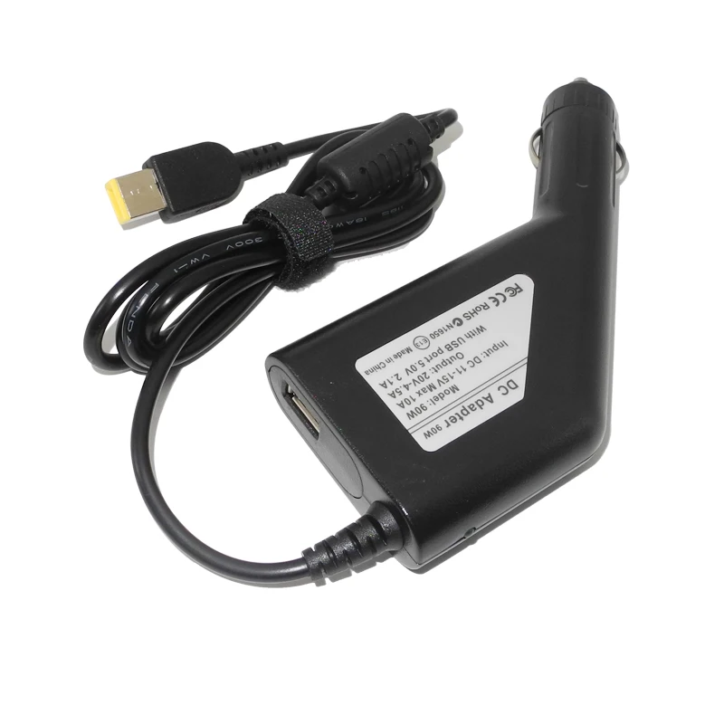 dc laptop car charger 20v 4 5a 90w for lenovo thinkpad x240s e431 e531 g500 g505 t440 e431 e360 s3 power adapter free global shipping