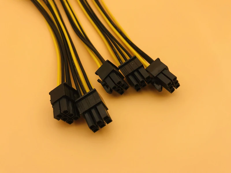 5 шт. удлинитель PCI Express PCIe на 6 контактов 20 см|Компьютерные кабели и разъемы| |