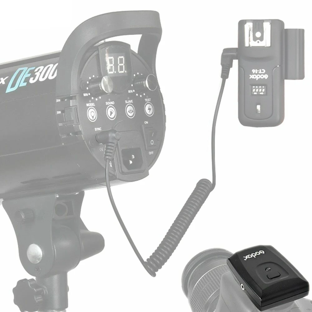 Godox 4-канальный беспроводной передатчик Flash Trigger CT-04 AT-04 RT-04 (4-канальный передатчик)