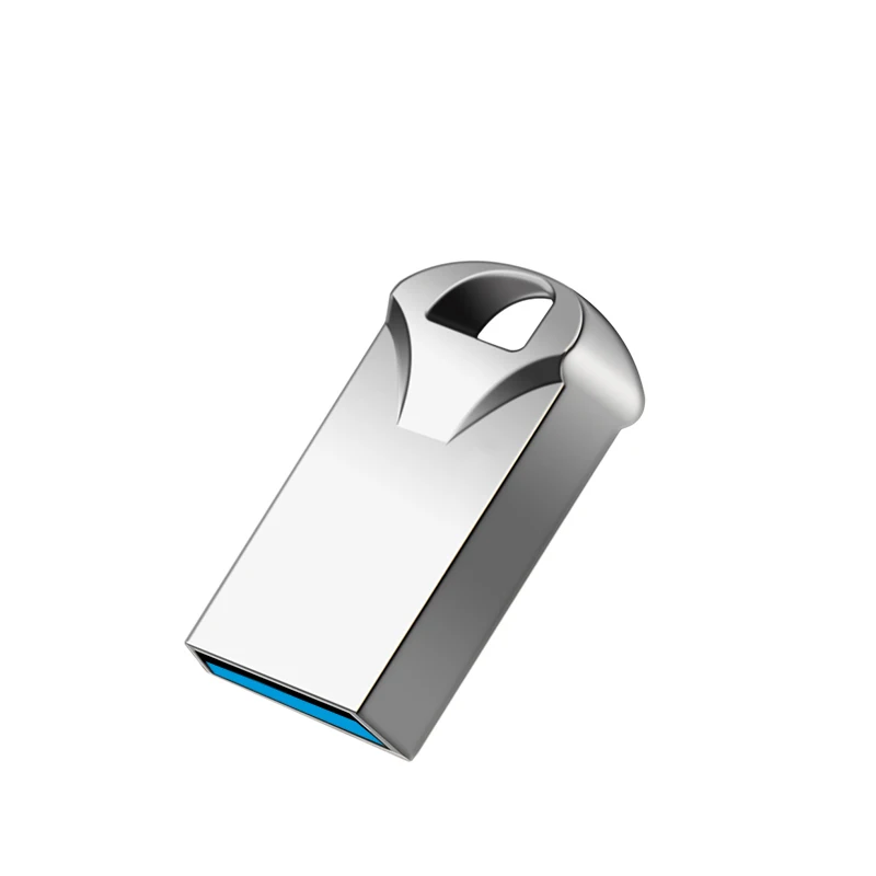 Silver Модный супер мини металлический usb флеш-накопитель 8 ГБ 16 ГБ флеш-накопитель 32 Гб 64 Гб 128 ГБ usb 3,0 флеш-накопитель Флешка - Цвет: Silver