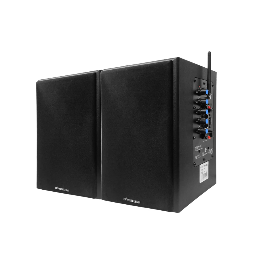 TP-WIRELESS 2,4 ГГц классная акустическая система обучения ручной микрофон и черный динамик для учителя/церкви/конференц-зала